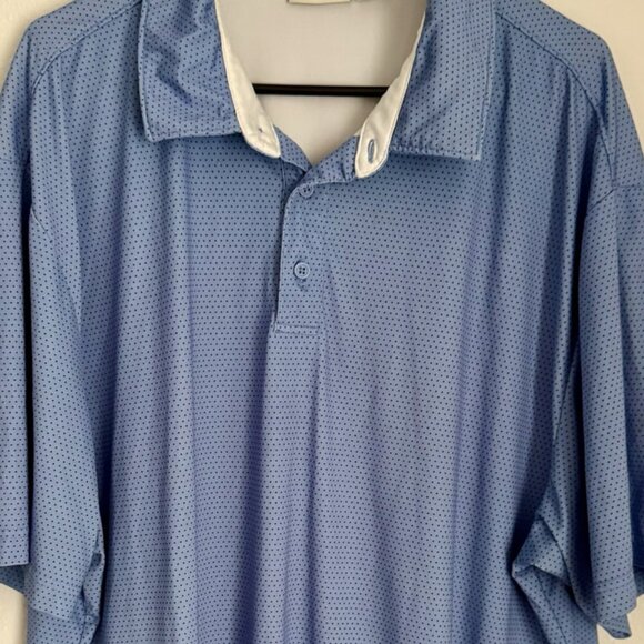 Rory Whelan Golf Men's XXL Performance Golf Polo Shirt Blue - Picture 1 of 7